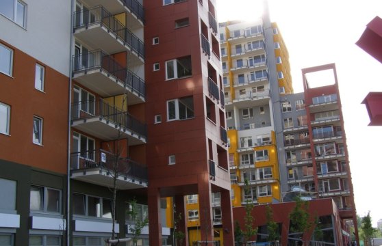 Polistopadové - AHK architekti, obytný soubor Nová Harfa, Vysočany 