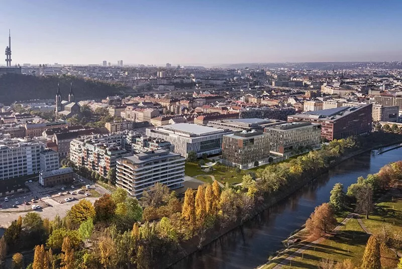 Karen Cook pracovala na územním plánu River City s českými kolegy ze studia A.D.N.S. Karen Cook pracovala na územním plánu River City s českými kolegy ze studia A.D.N.S.