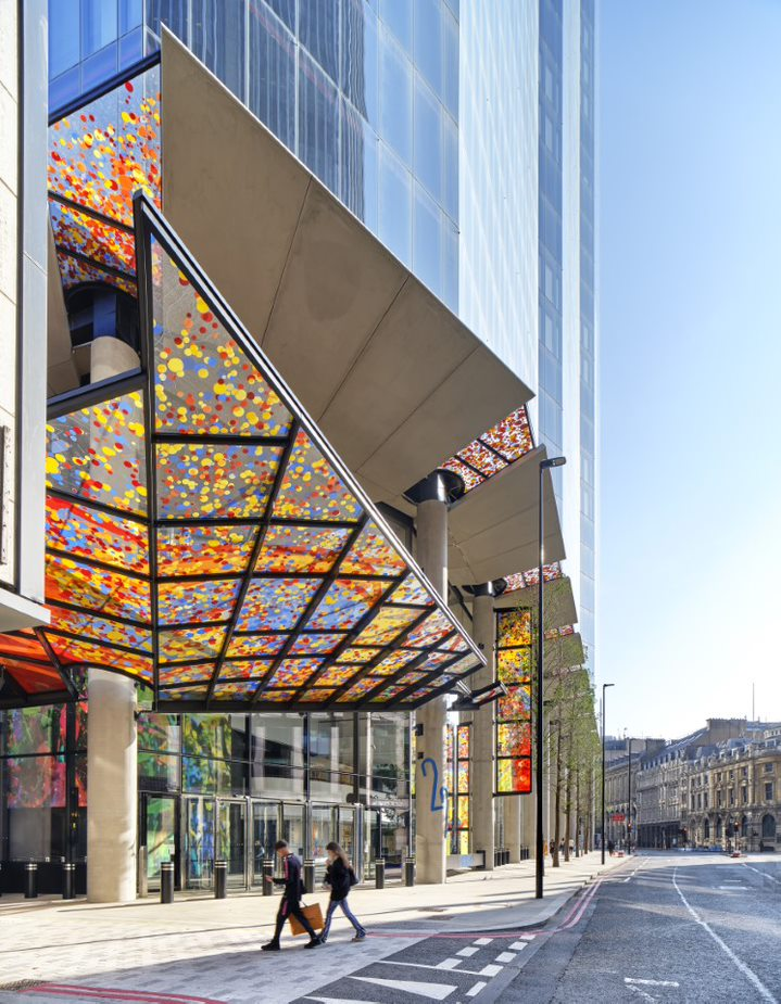 Při navrhování budovy 22 Bishopsgate byla věnována zvláštní pozornost spolupráci s umělci. | © Michel Denancé Při navrhování budovy 22 Bishopsgate byla věnována zvláštní pozornost spolupráci s umělci. | © Michel Denancé