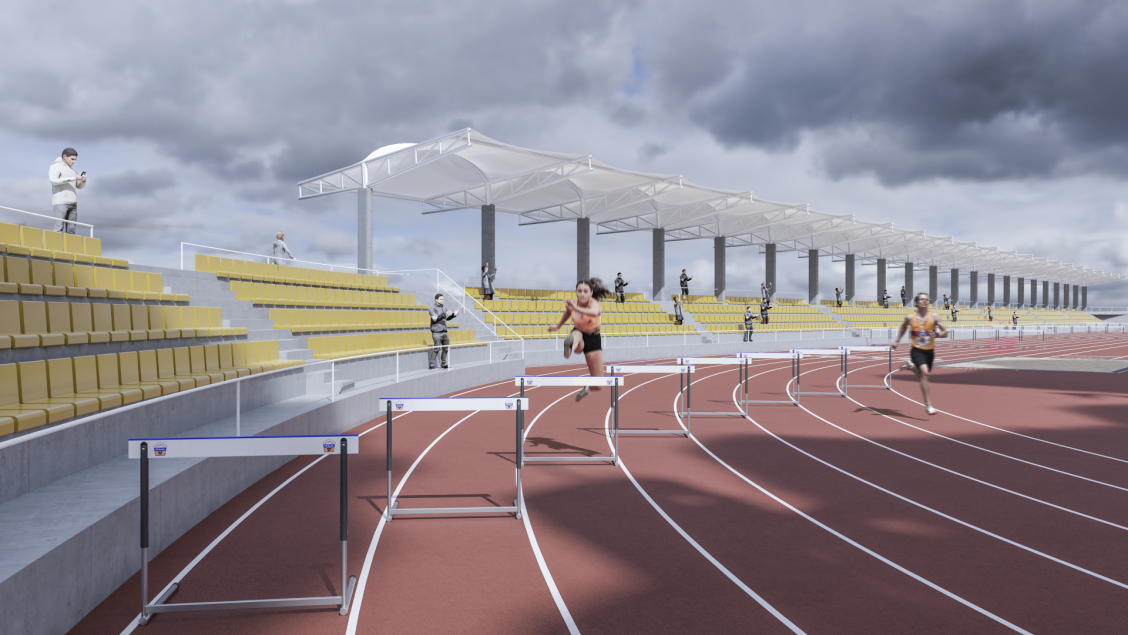 Atletický stadion na Děkance blízko Kavčích Hor brzy projde proměnou, na návrhu nového uspořádání pracoval Ondřej Vápeník, který tu i sám sportoval. | © Mnohostěn Atletický stadion na Děkance blízko Kavčích Hor brzy projde proměnou, na návrhu nového uspořádání pracoval Ondřej Vápeník, který tu i sám sportoval. | © Mnohostěn