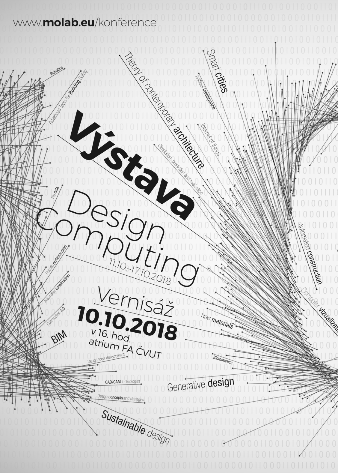 Pozvánka na výstavu Design Computing