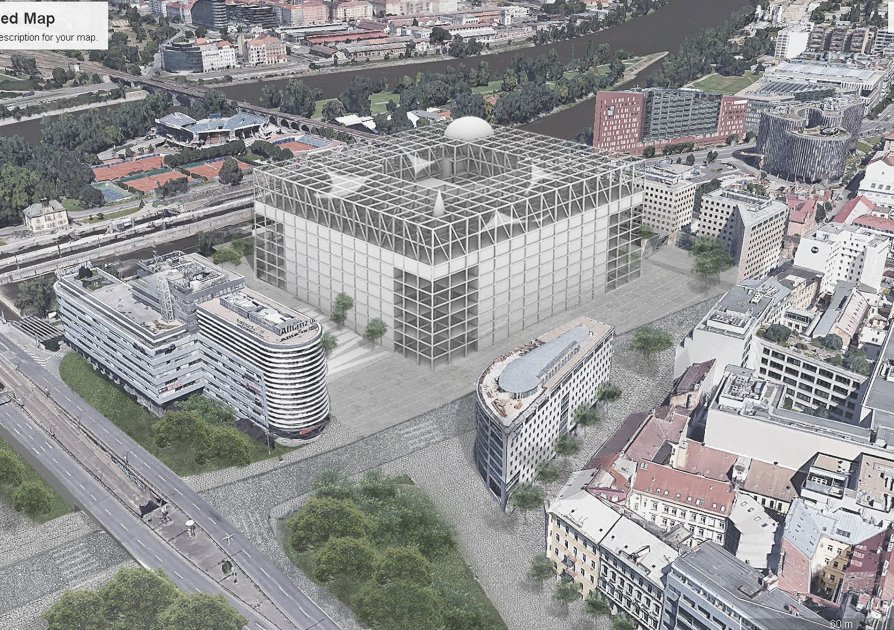 Druhou cenu převzala Lenka Levíčková za práci Národní knihovna