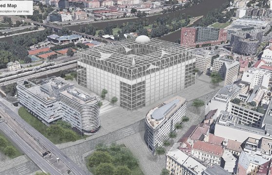 Druhou cenu převzala Lenka Levíčková za práci Národní knihovna