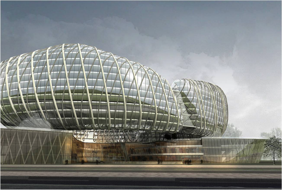 Komerční komplex Hangzhou, Čína | © Archiv Ivany Bendové