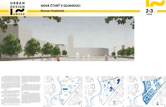 2. - 3. místo - Roman Hrabánek: Nová čtvrť v Olomouci