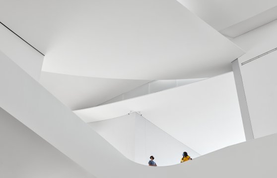 Budova Nancy a Riche Kinderových – Muzeum umění v Houstonu. Interiér | © Peter Molick