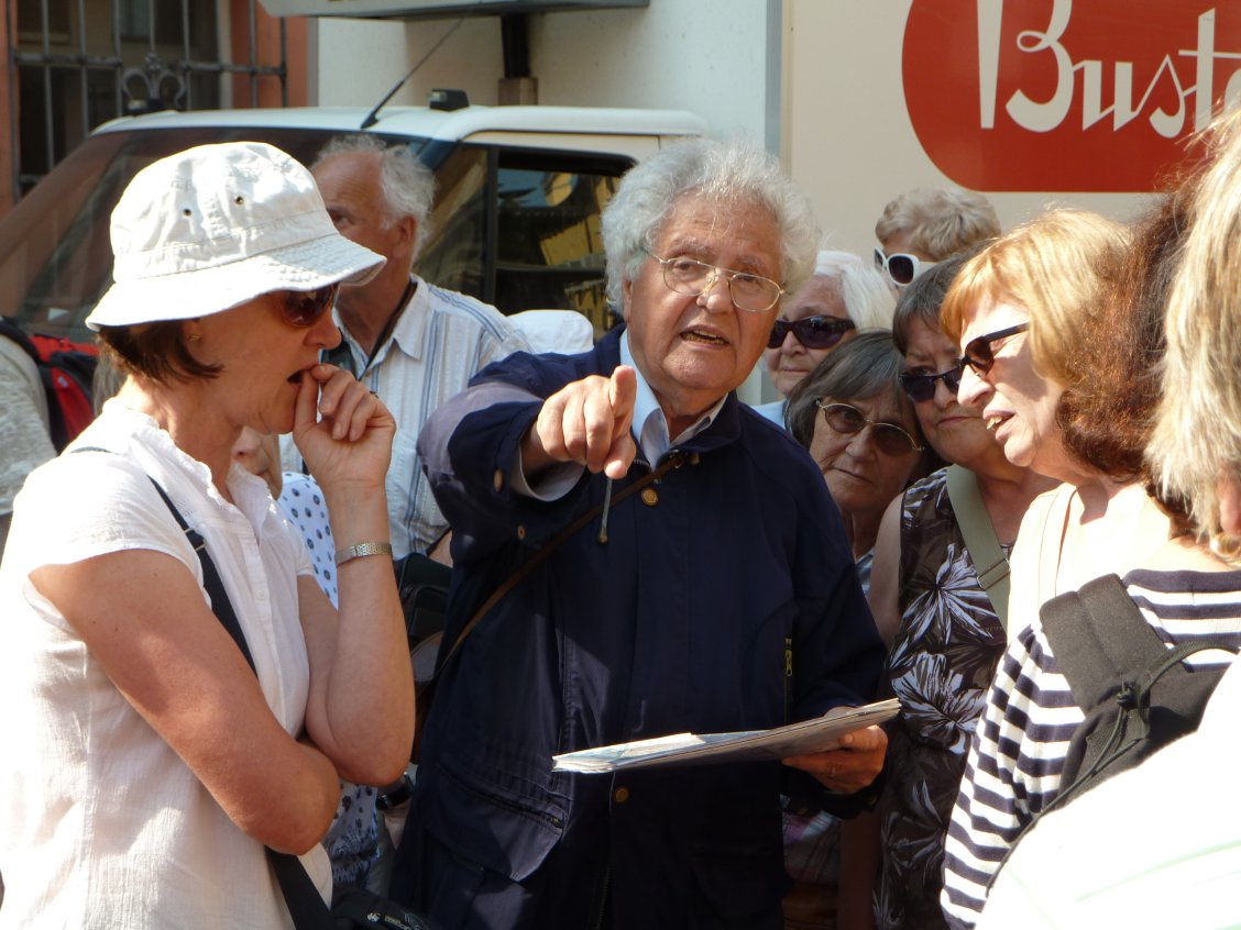 Karel Kibic, exkurze do Itálie s Univerzitou třetího věku (2011), foto Petr Vorlík Karel Kibic, exkurze do Itálie s Univerzitou třetího věku (2011), foto Petr Vorlík