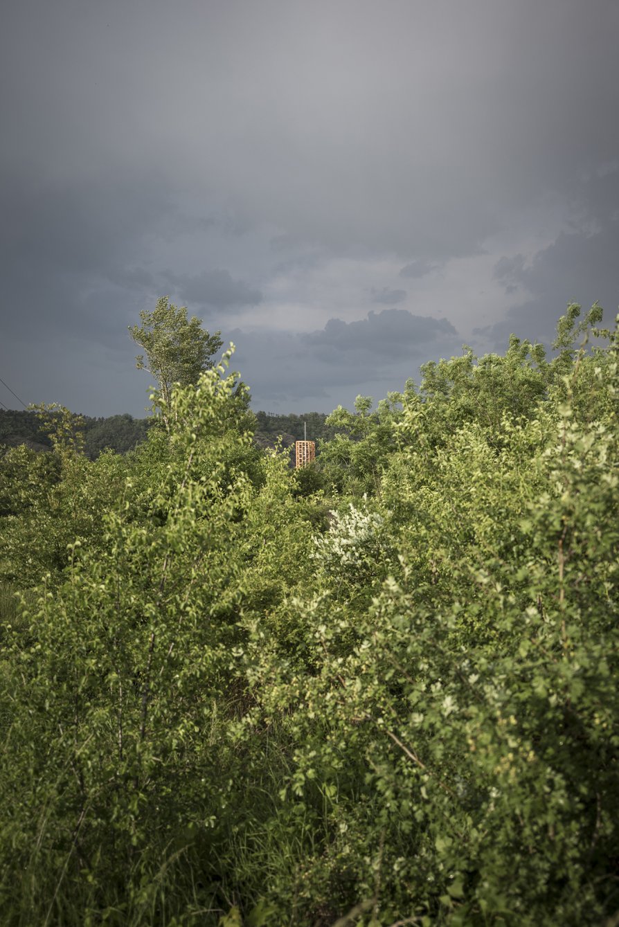 Stožár s vyhlídkou, Libčice nad Vltavou, foto Martin Čeněk