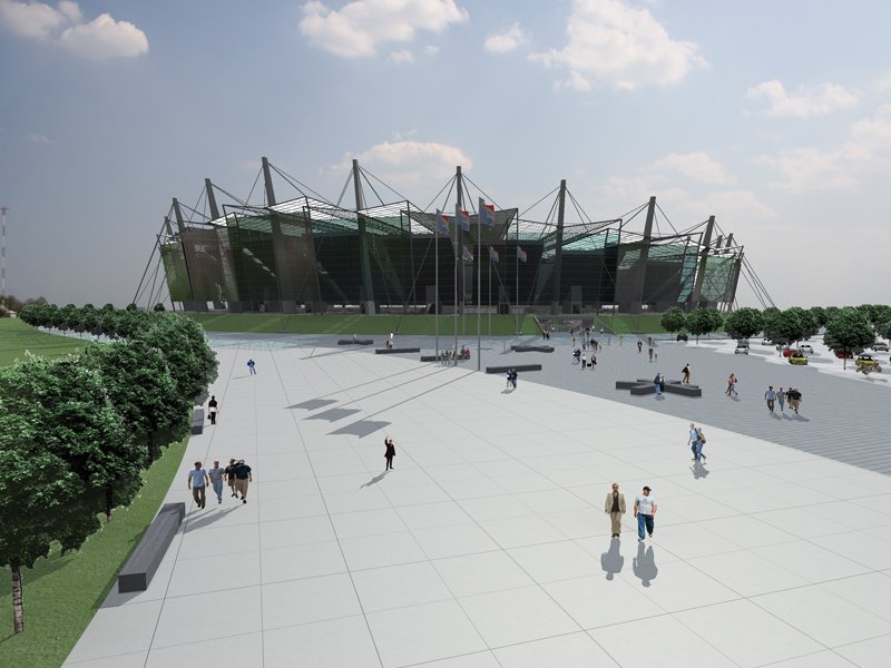 © Lukáš Richter - Nový městský stadion v Ostravě (diplomová práce) © Lukáš Richter - Nový městský stadion v Ostravě (diplomová práce)